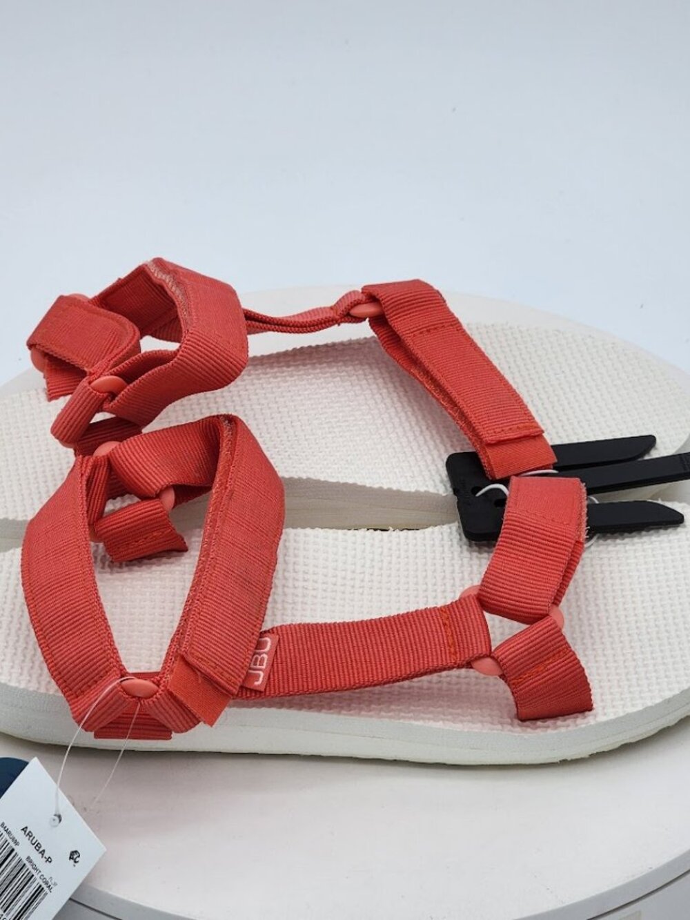JBU Aruba-LP Coral Pink Sport Sandals Women’s Size 8 - Picture 5 of 9
